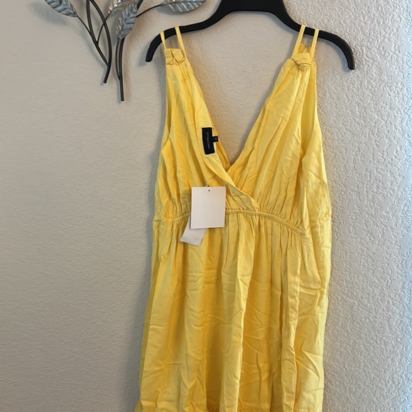 MAJORELLE Esther Midi Dress In Canary Yellow - Picture 9 of 11